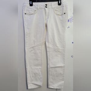 Mudd off white Jeans Size 11 juniors